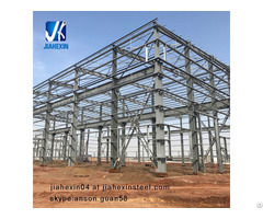 Hot Dip Galvanized Pre Engineering Prefab Steel Structure