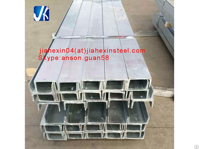 Custom Cutting Galvanized Perforated U Channel