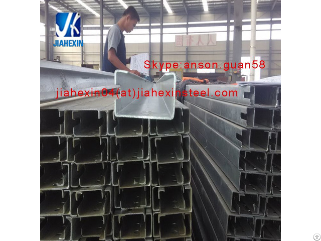 Galvanized Carbon Steel C Lip Channel Purlin