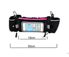 Jogging Waist Belt Bag With Bottles For Cell Phone