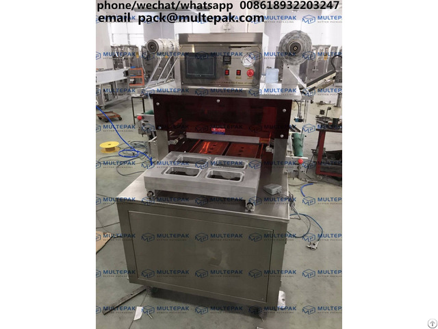 Multepak Meal Tray Sealing Map Packaging Machine