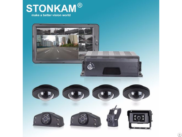 8ch 1080p Dvr System With 10 1 Inches Hd Quad View Monitor