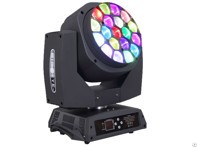 Led 19 15w Big Bee Eye Zoom Moving Spot