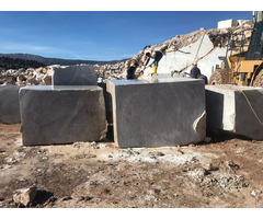 Silver Grey Marble Block