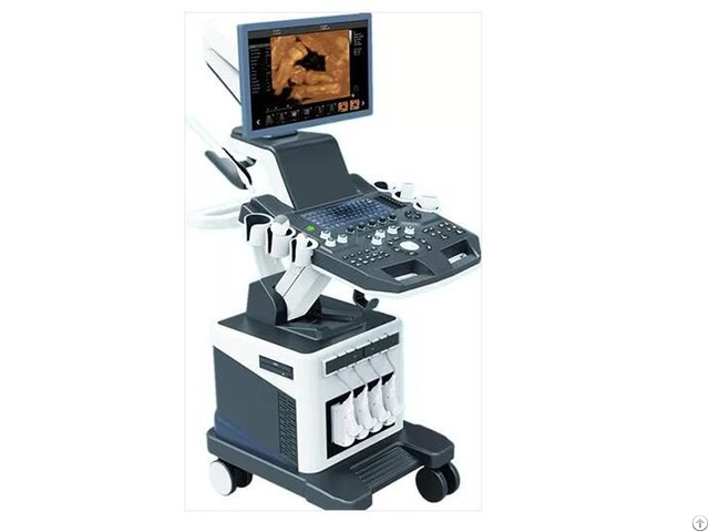 4d Trolly Color Doppler Ultrasound System Zero C80plus V2 1