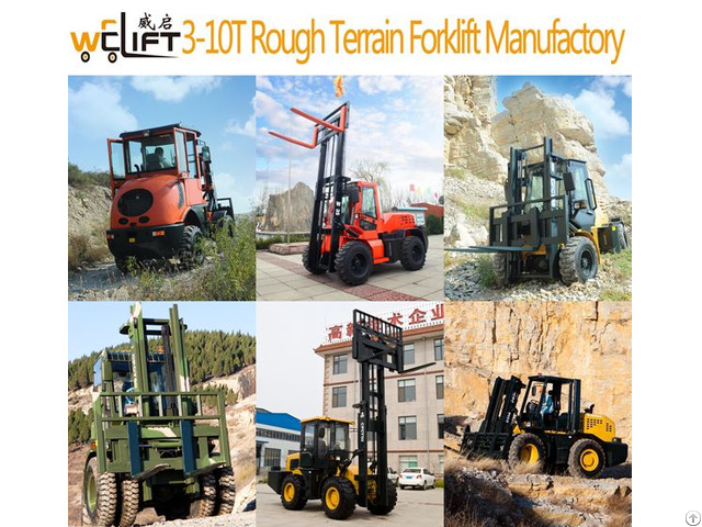 Welift3 10 Rough Terrain Forklift Manufactory