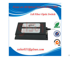 Multi Channel 1x8 Fiber Optic Switch