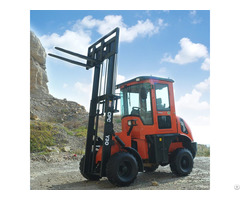 Three Ton Rough Terrain Diesel Forklift Truck