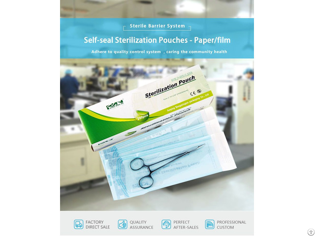 Self Seal Sterilization Pouches Paper Film