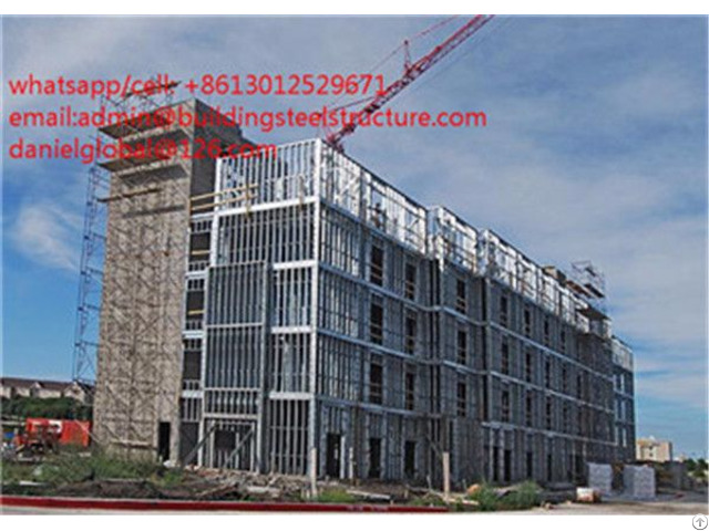 Insulated Qualified Multy Floor Steel Structure Building