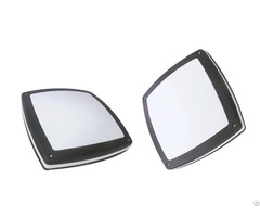 Square Led Bulkhead Light Outdoor Black Powdering Coating 20w 1600lm