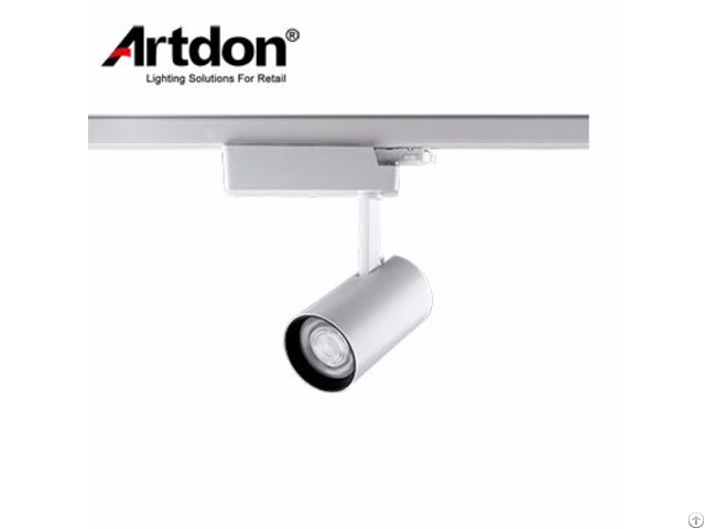 30w White Track Lights Led In Shopping Mall