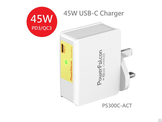 Powerfalcon 45w Pd Charger Interchangable