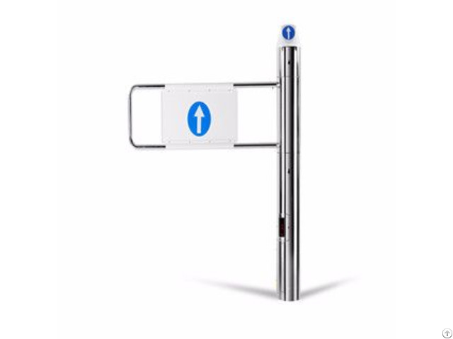 Supermarket Entrance Security Guide Customers Automatic Electric Swing Gate Manufacturer
