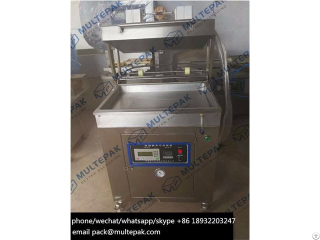 Multepak Seafood Meat Fish Fillet Vacuum Skin Packaging Machine