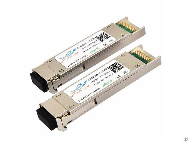 10g Xfp Bidi 60km Optical Transceiver Cisco Huawei Compatibility