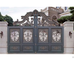 Yishu Metal Factory Made Custom As Your Style Aluminum Gate