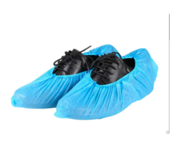 Plastic Disposable Polyethylene Pe Shoe Covers For Waterproof And Durable With Elastic