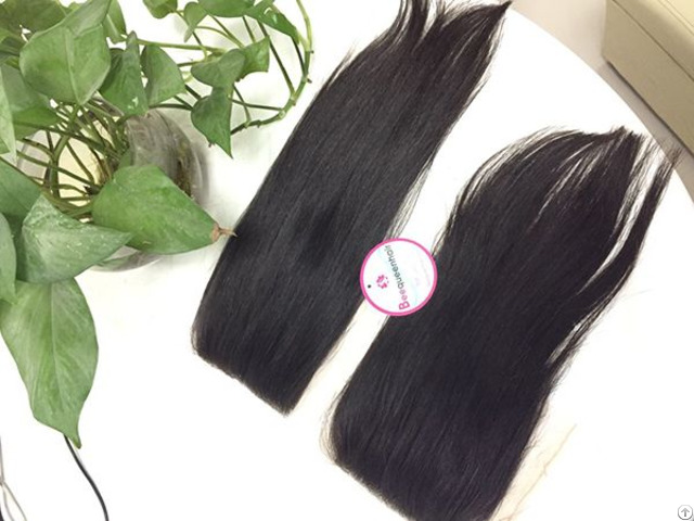 Closure Hair Straight Color 4 14 Inches