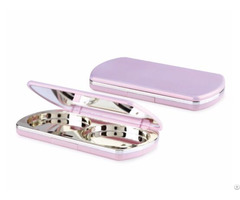 C020 Fashionable Colorful Pretty Plastic Compact Supplier