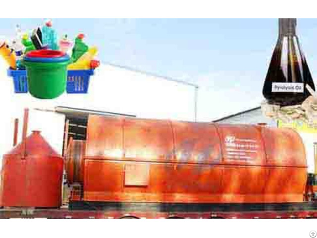 Ce Iso Certified Plastic Pyrolysis Plant With High Oil Output