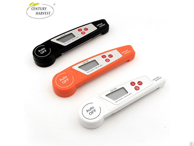 Foldable Design Instant Read Bbq Meat Thermometer