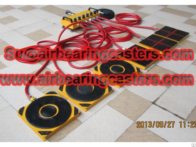 Air Bearing Caster Can Easily Move Your Heavy Duty Equipment