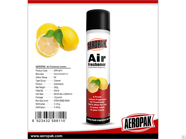 Aeropak Household Aerosol Air Refresher Spray