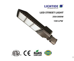 Etl Ce Rohs Certified Slim Led Street Lights 300w 150 Lpw