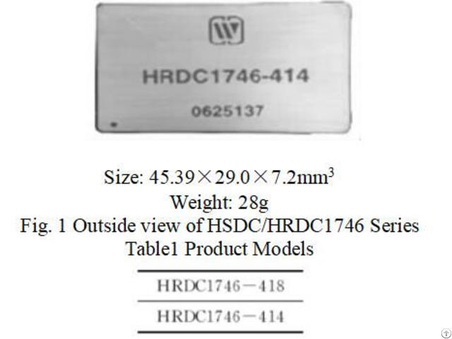 Synchro Resolver To Digital Converters Hsdc Hrdc1746 Series