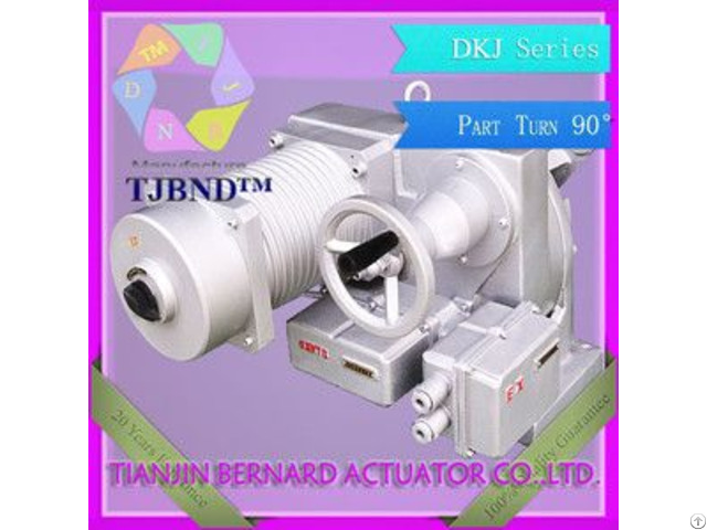 Dkj Part Turn Electric Actuator Manufacture From China