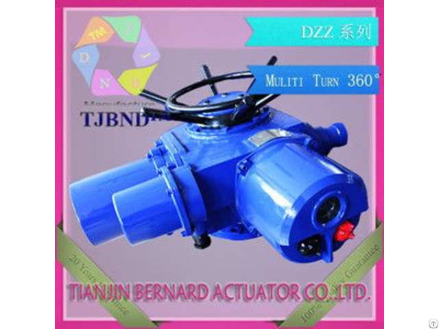 Dzz Type 400v 4 20 Ma Electric Valve Actuator