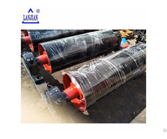 Large Conveying Capacity Pipe Belt Conveyor Stainless Steel Drive Bend Drum Pulley