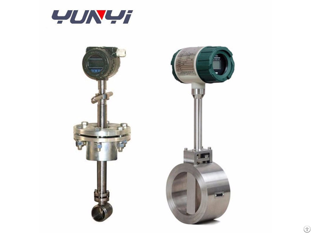 Gas Liquid Steam Vortex Flowmeter Water