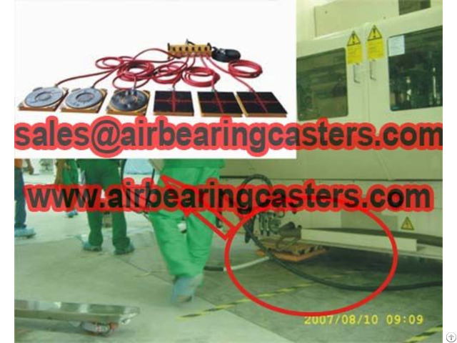 Air Bearings And Casters Is Durable Can Works For More Than 10 Years With No Matter