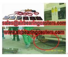 Air Bearings And Casters Is Durable Can Works For More Than 10 Years With No Matter