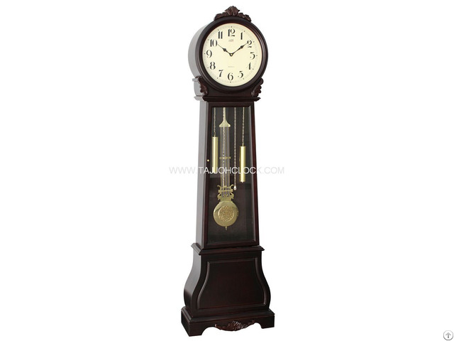 High Quality Wooden Grandfather Floor Pendulum Stand Clock