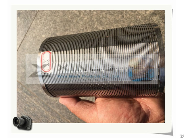 Continuous Slot Wedge Wire Wound Well Screen