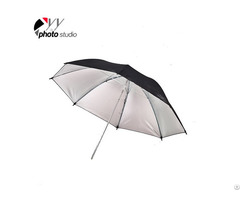 Studio Silver And Black Reflective Photo Umbrella Yu302