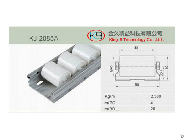 Heavy Duty Type Multi Directional Dual Roller Track