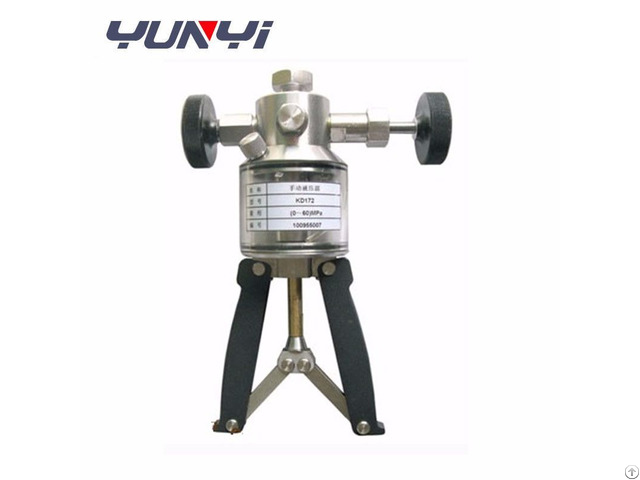 Water Pressure Calibration Hand Pump