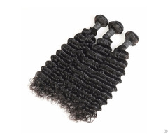 9a Brazilian Deep Wave 3 Bundles Human Virgin Hair Weave