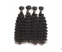 9a Brazilian Deep Wave 4 Bundles Human Virgin Hair Weave