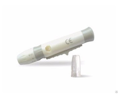 Mini Painless Eject Lancing Device Lancet Pen With Ast Cap Manufacturer