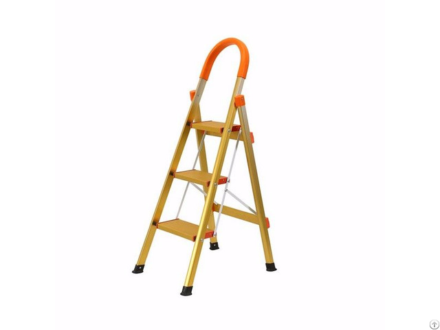 Jhm0303k 3 Step Aluminum Ladder Folding Platform Stool