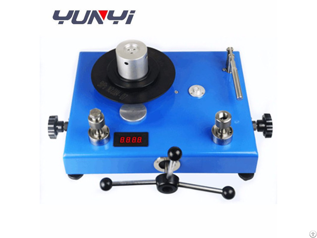 Pressure Calibration Jy Deadweight Tester