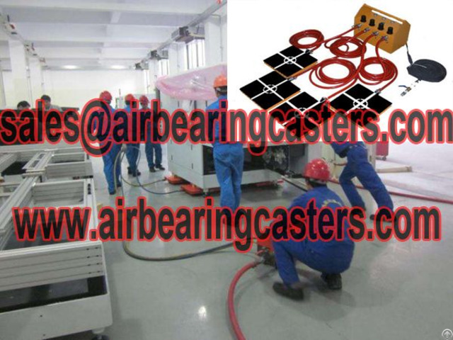 Air Bearing Casters Application And Pictures