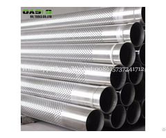 Stainless Steel Casing Pipe 18mm Perforated Tube