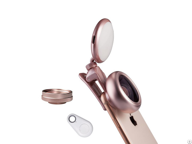 Phone Lens Ushadow Pink Wide Angle Selfie