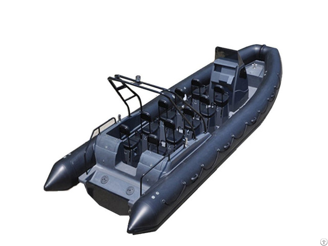 Lianya 8 3m High Speed Fiberglass Rib Boat For Marine Use